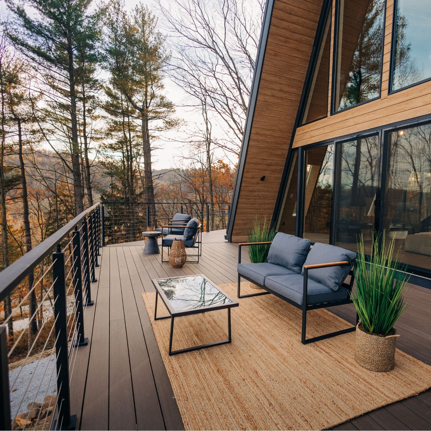 Panoramic mountain views